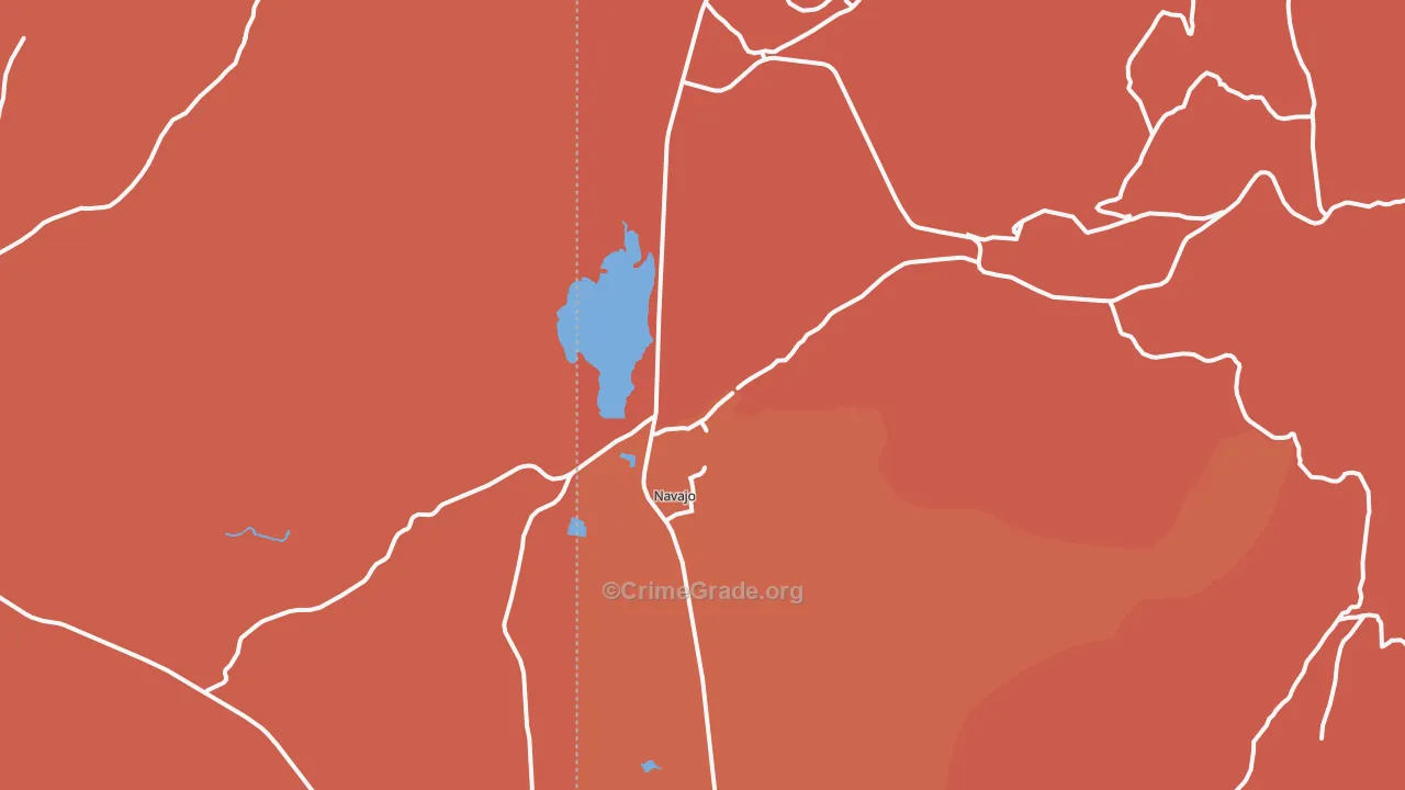 87328, NM Map of Theft Rates