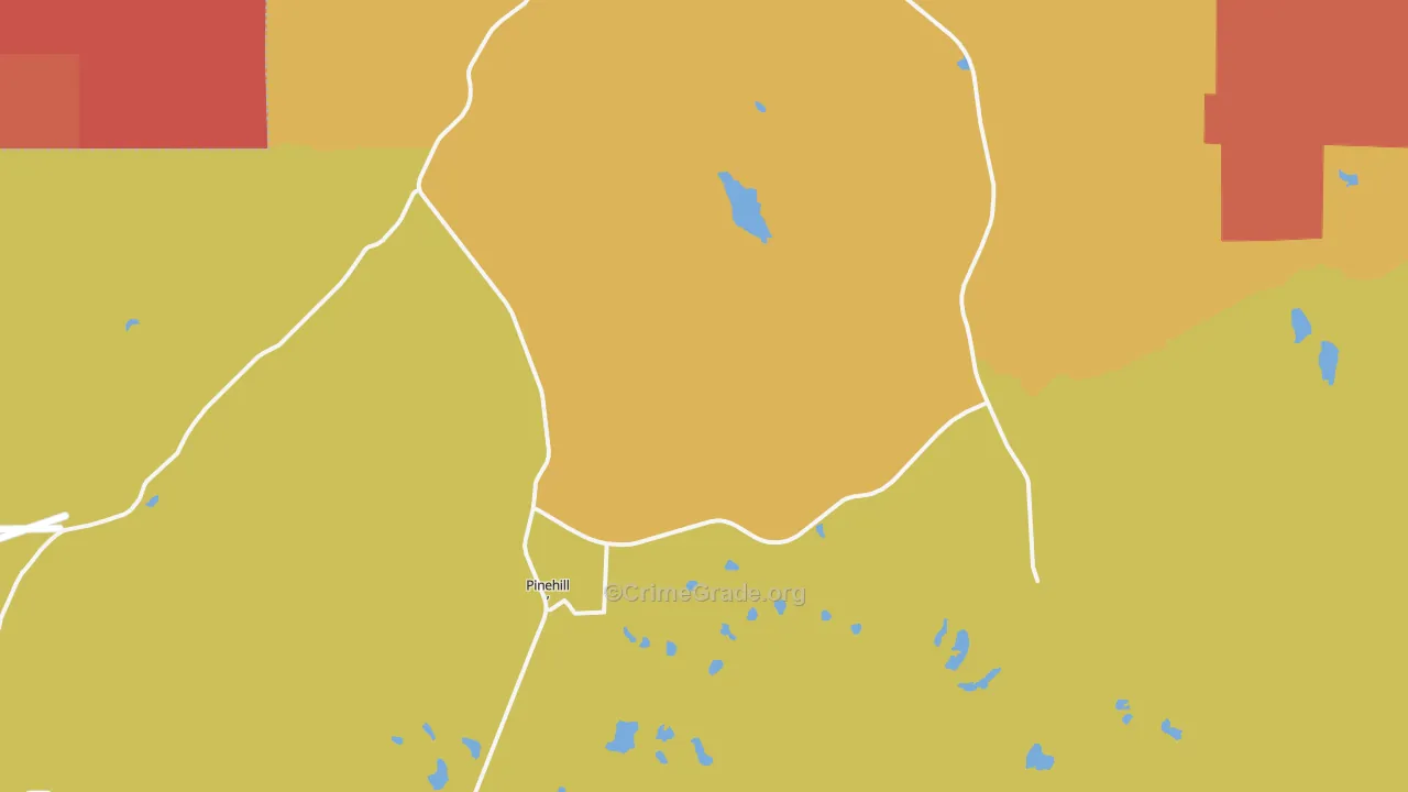 87357, NM Map of Theft Rates