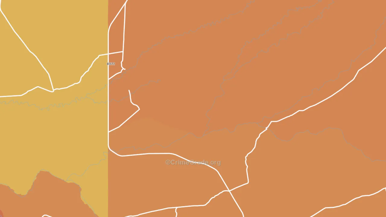 87499, NM Map of Theft Rates