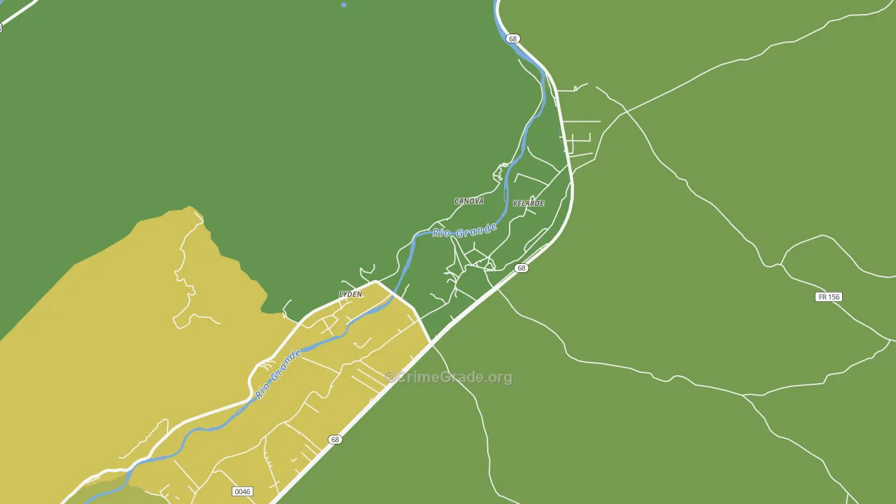 87582, NM Map of Theft Rates