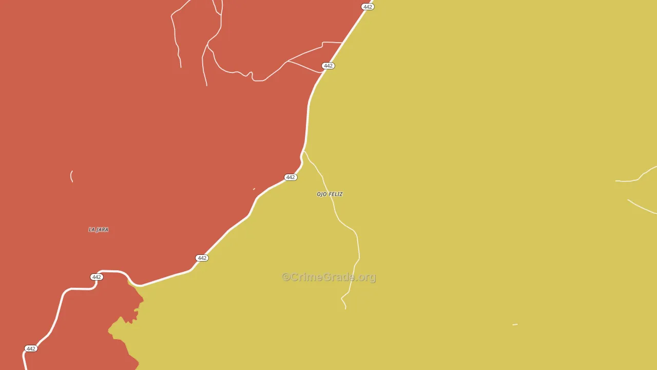 87735, NM Map of Theft Rates