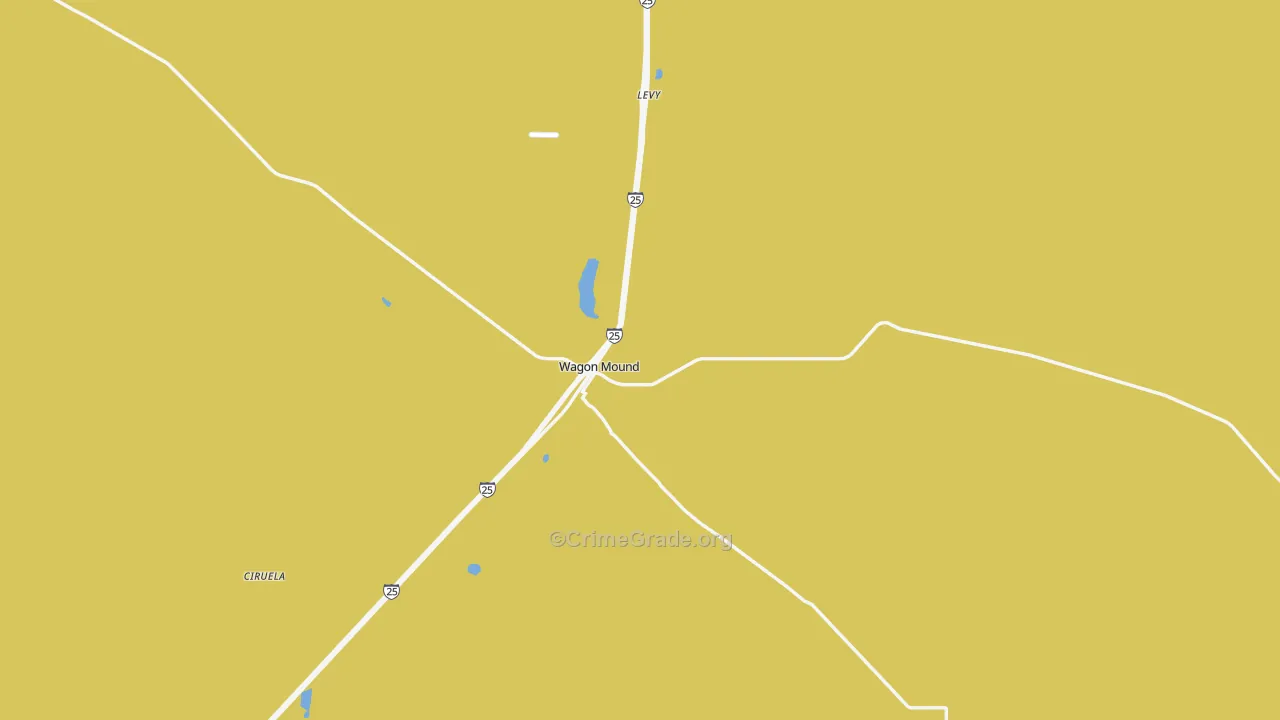 87752, NM Map of Theft Rates