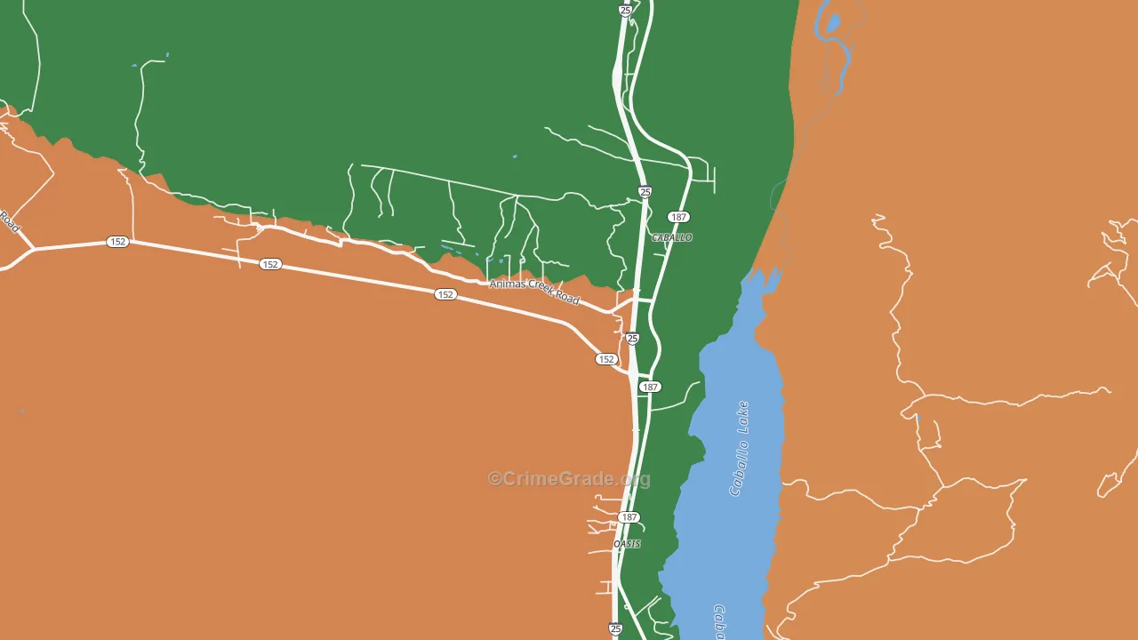 87931, NM Map of Theft Rates