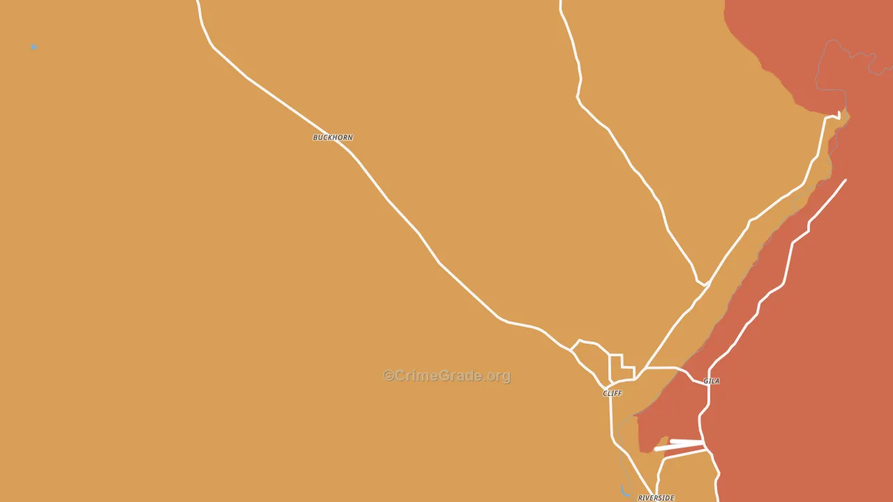 88025, NM Map of Theft Rates