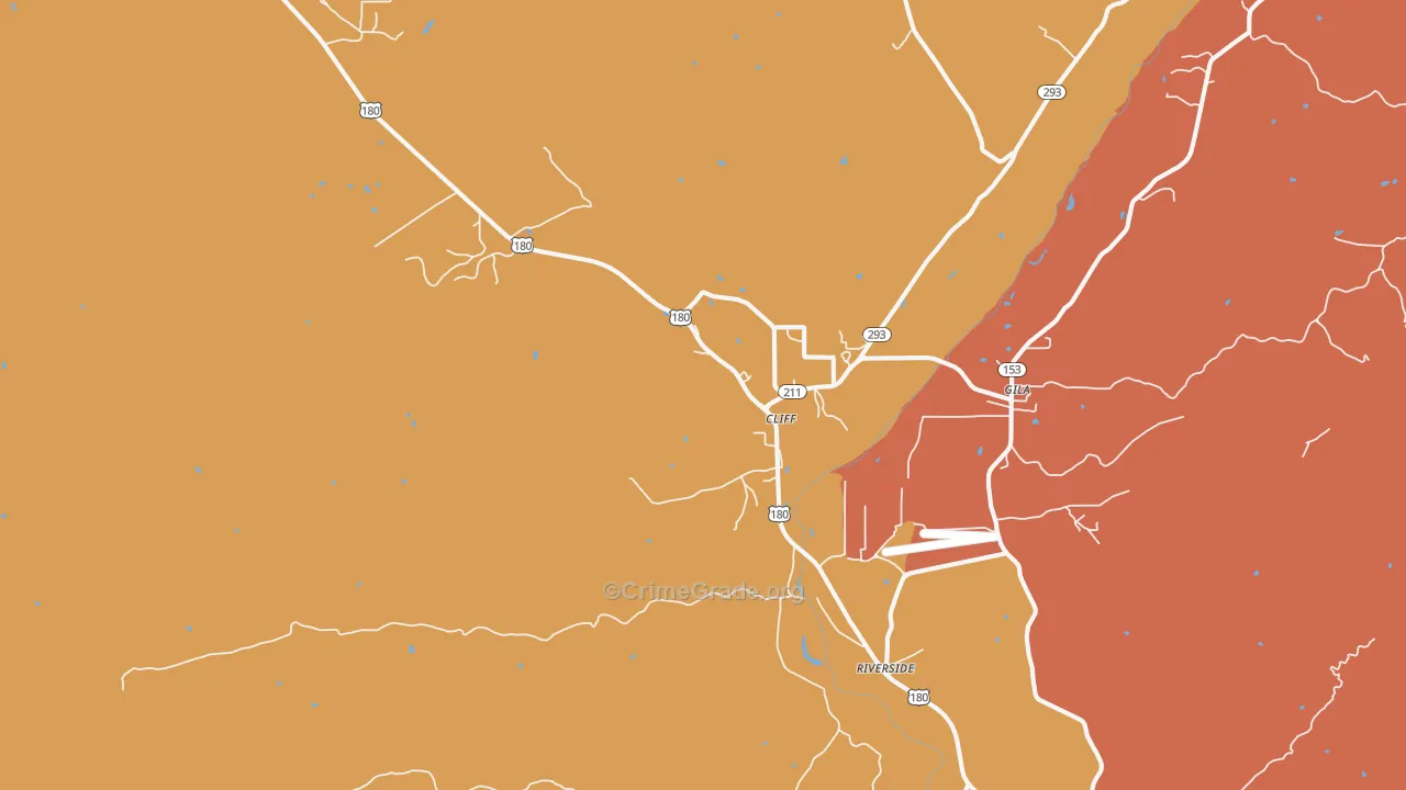 88028, NM Map of Theft Rates