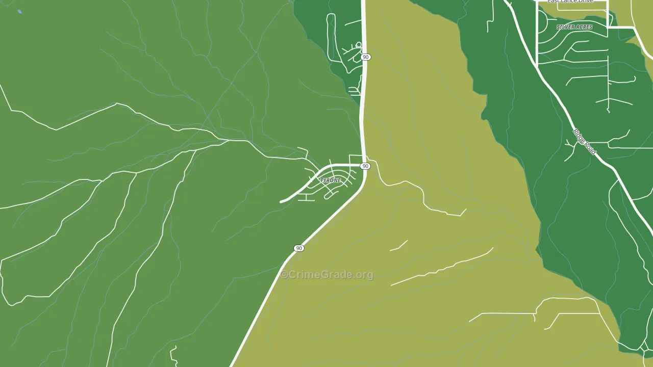 88065, NM Map of Theft Rates