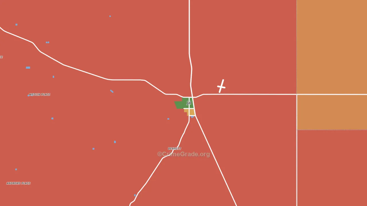 88252, NM Map of Theft Rates