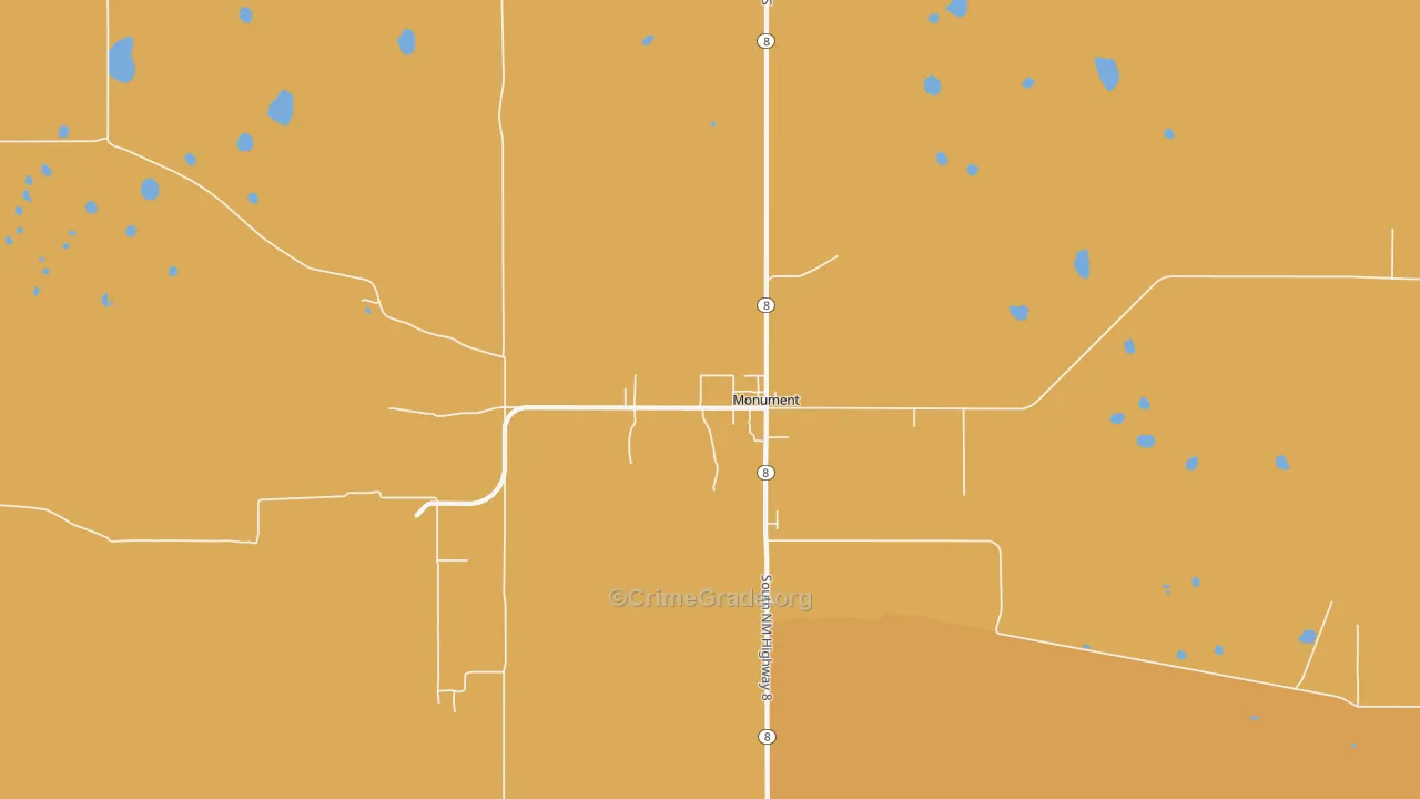 88265, NM Map of Theft Rates
