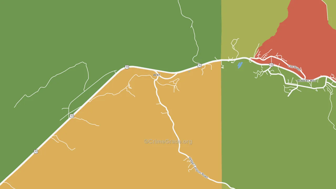 88314, NM Map of Theft Rates