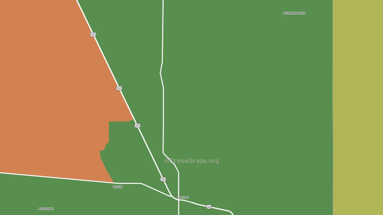 88321, NM Map of Theft Rates