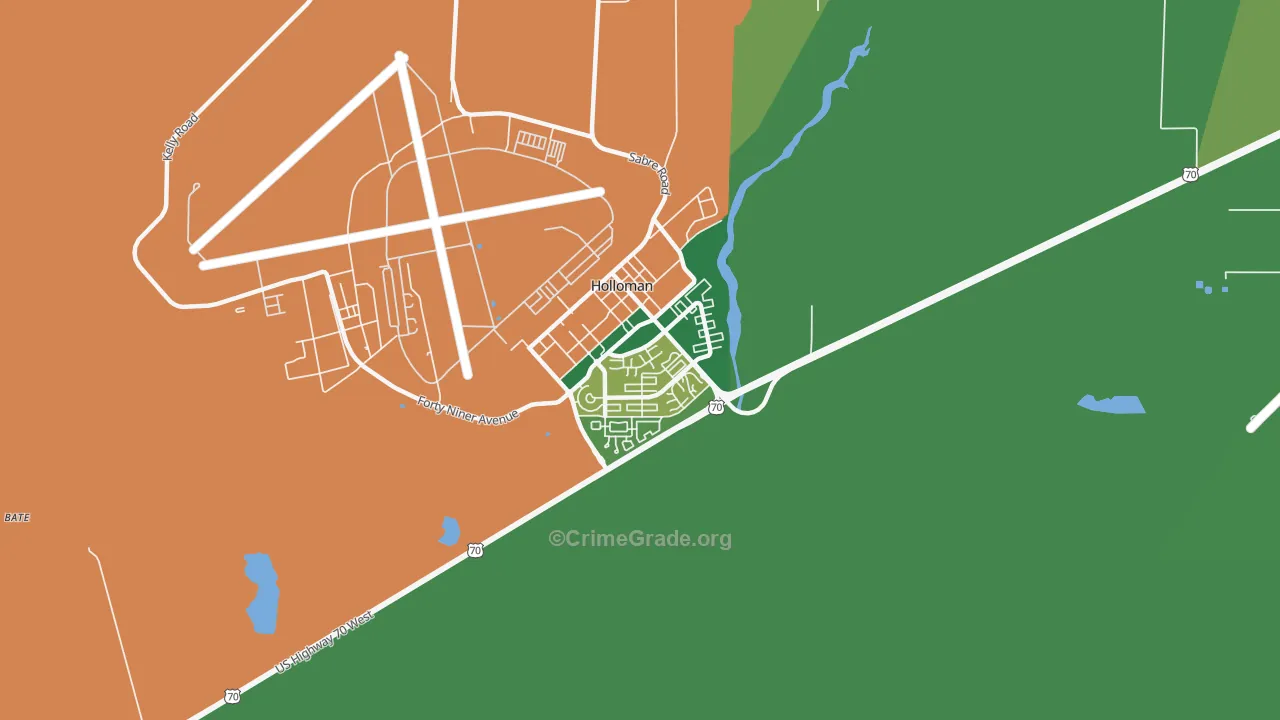 88330, NM Map of Theft Rates