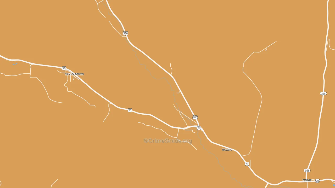 88336, NM Map of Theft Rates