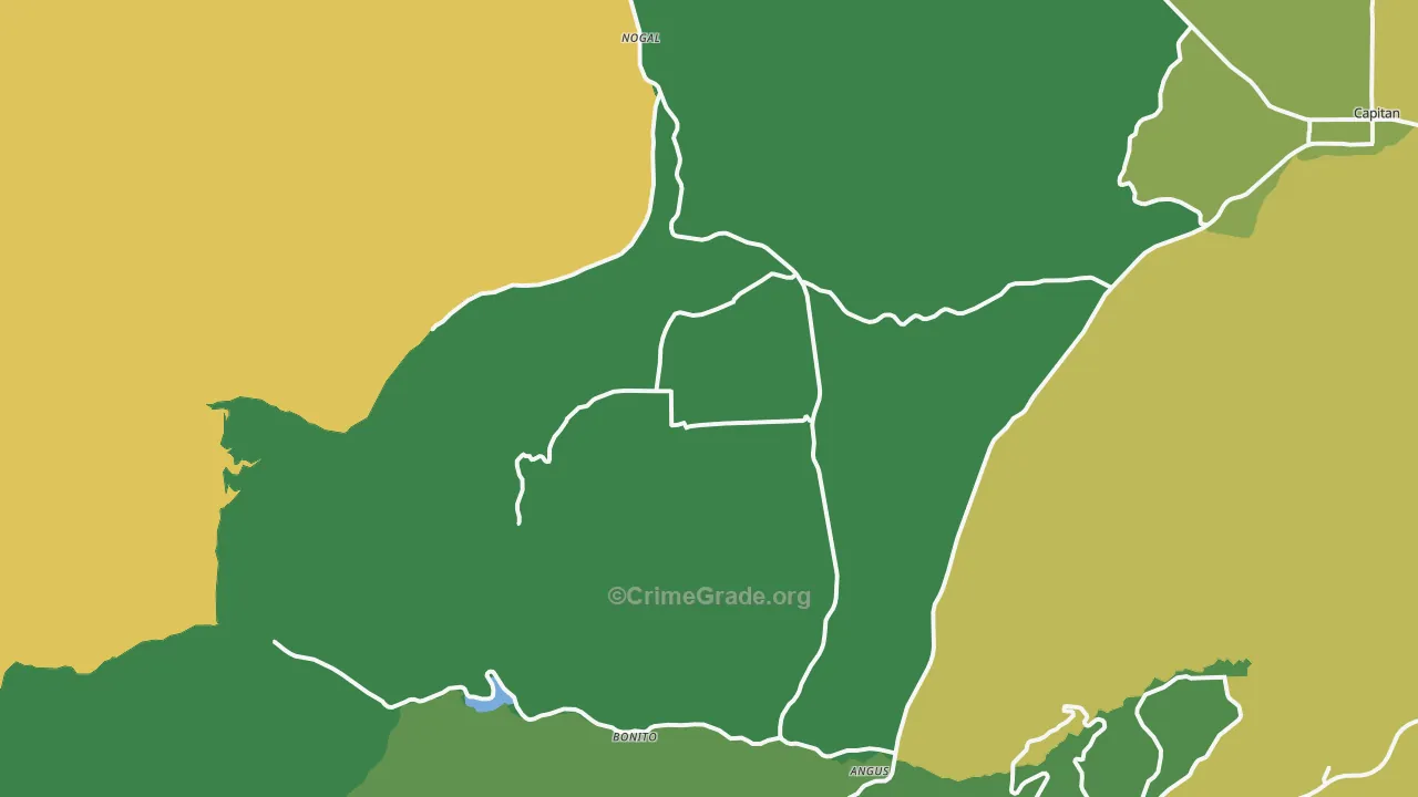 88341, NM Map of Theft Rates