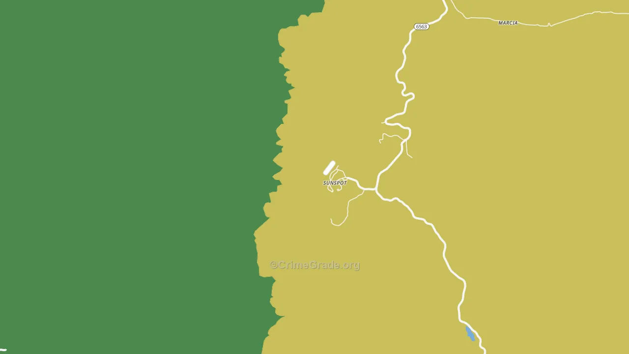 88349, NM Map of Theft Rates