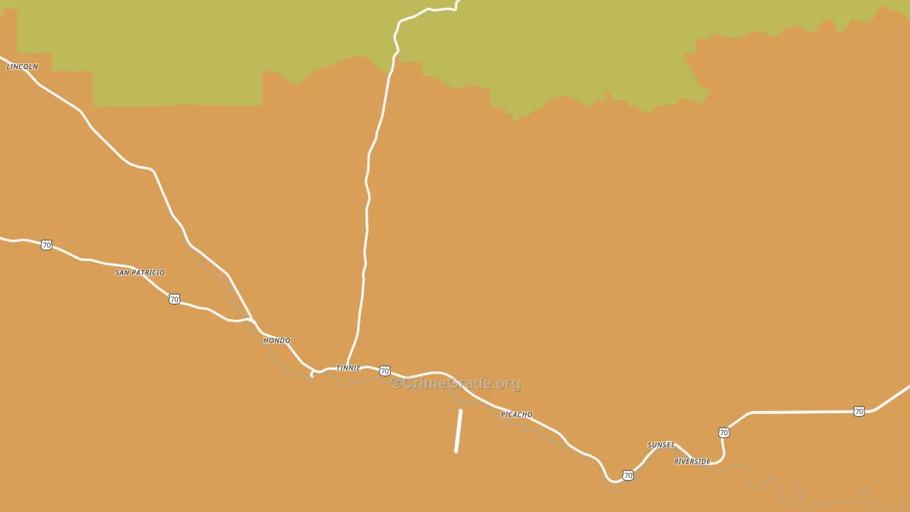 88351, NM Map of Theft Rates