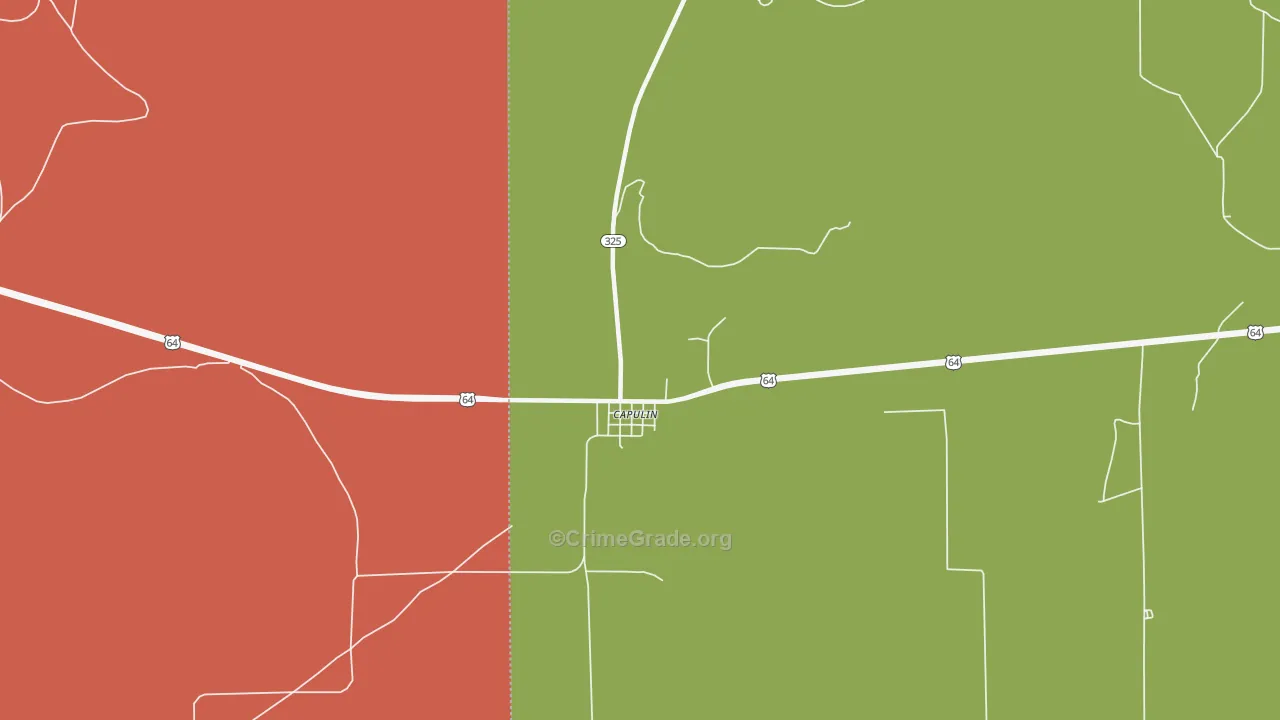 88414, NM Map of Theft Rates