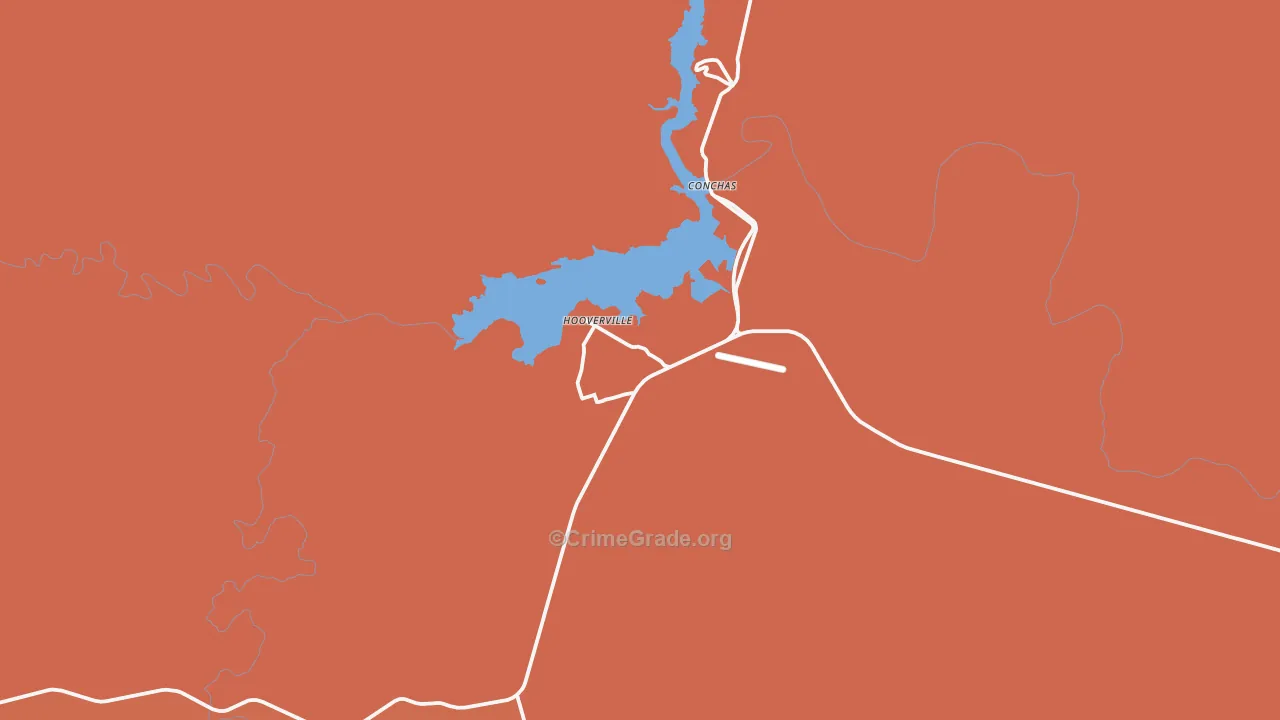 88416, NM Map of Theft Rates