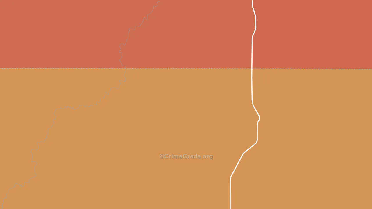 88431, NM Map of Theft Rates