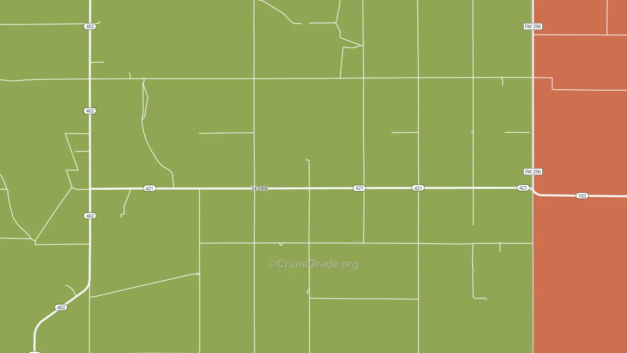 88436, NM Map of Theft Rates
