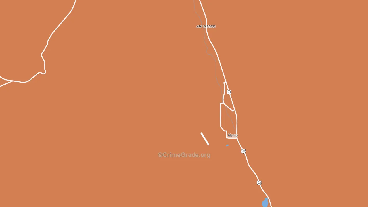 89001, NV Map of Theft Rates