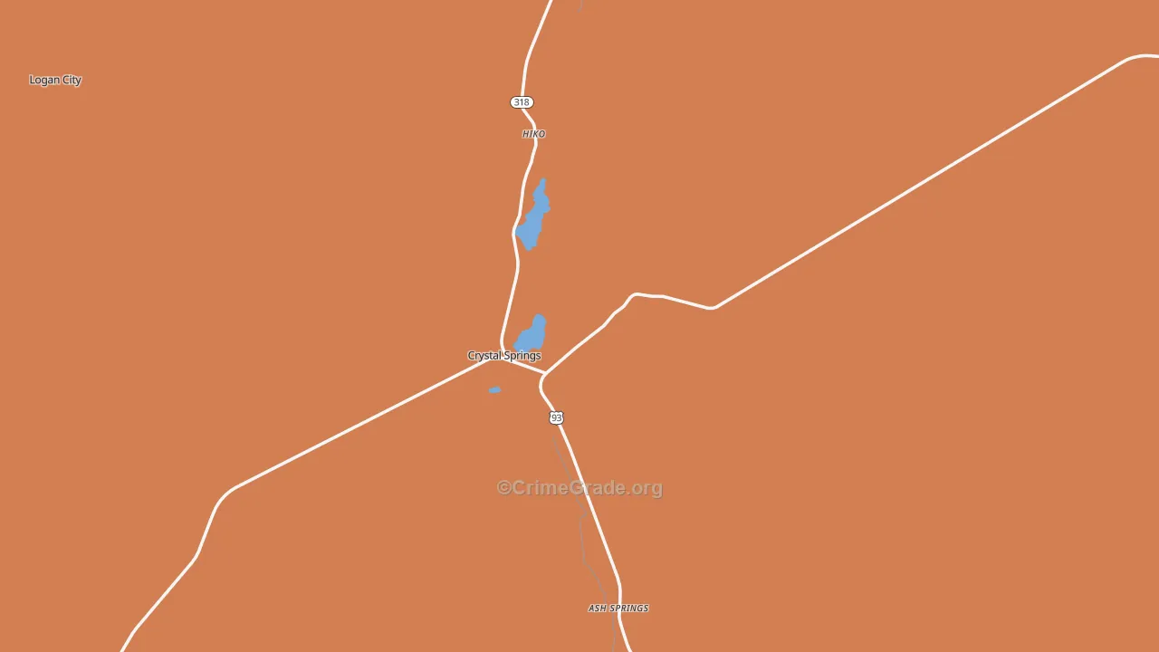 89017, NV Map of Theft Rates