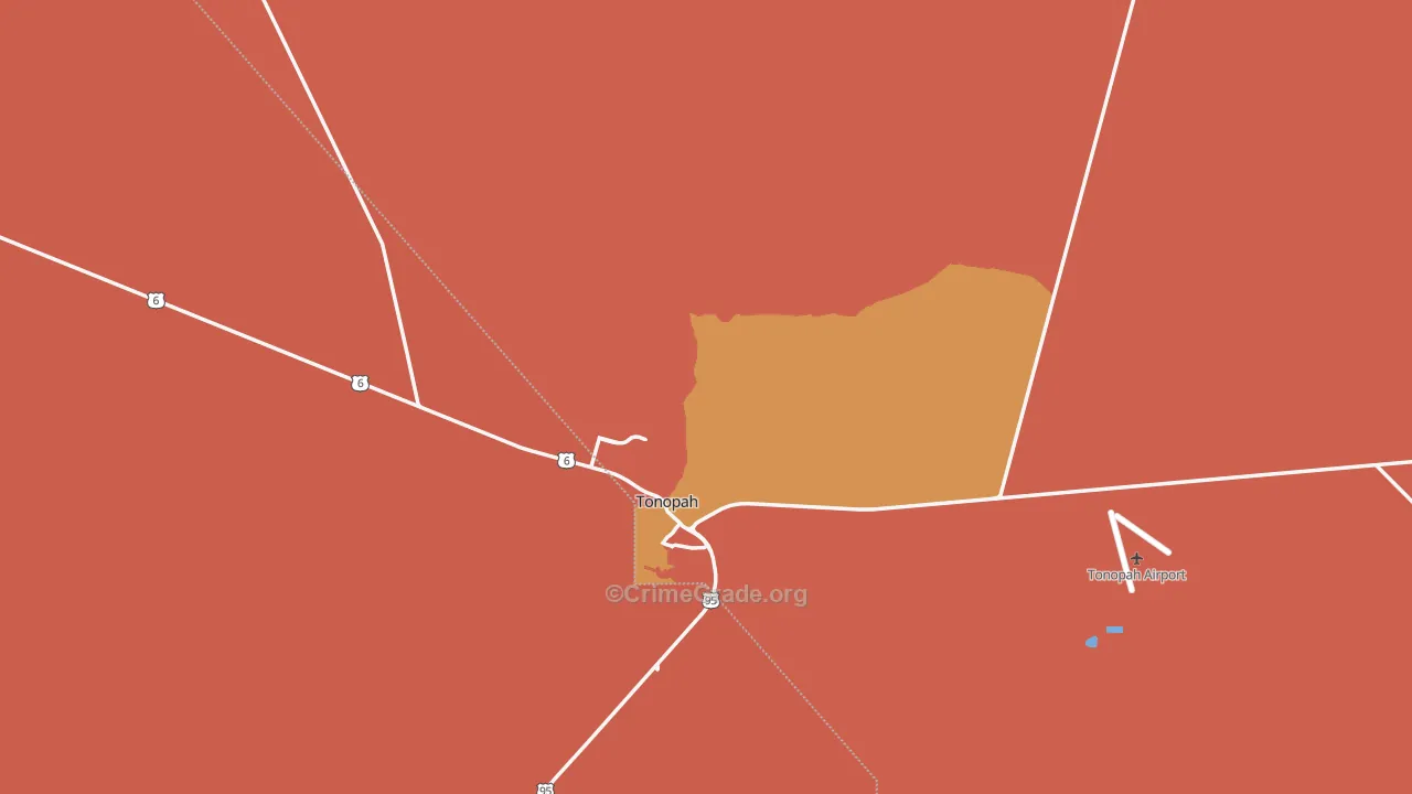 89049, NV Map of Theft Rates