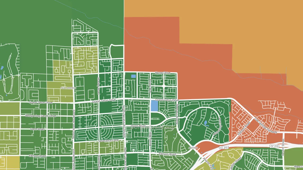 89085, NV Map of Theft Rates
