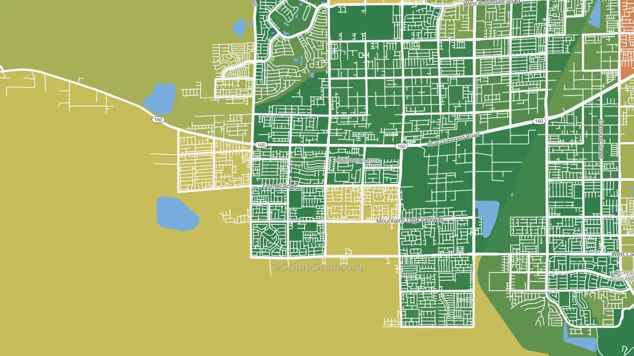 89178, NV Map of Theft Rates