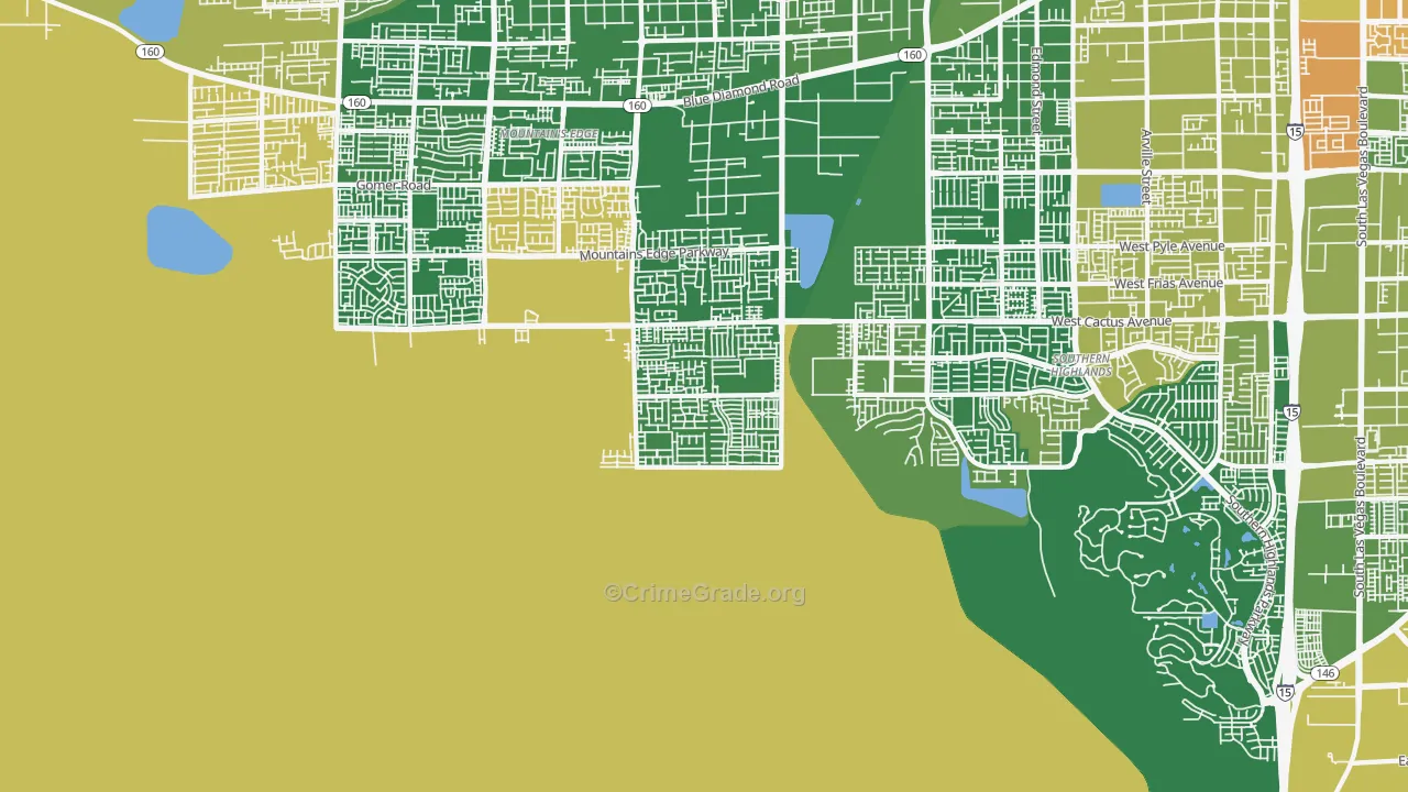 89179, NV Map of Theft Rates