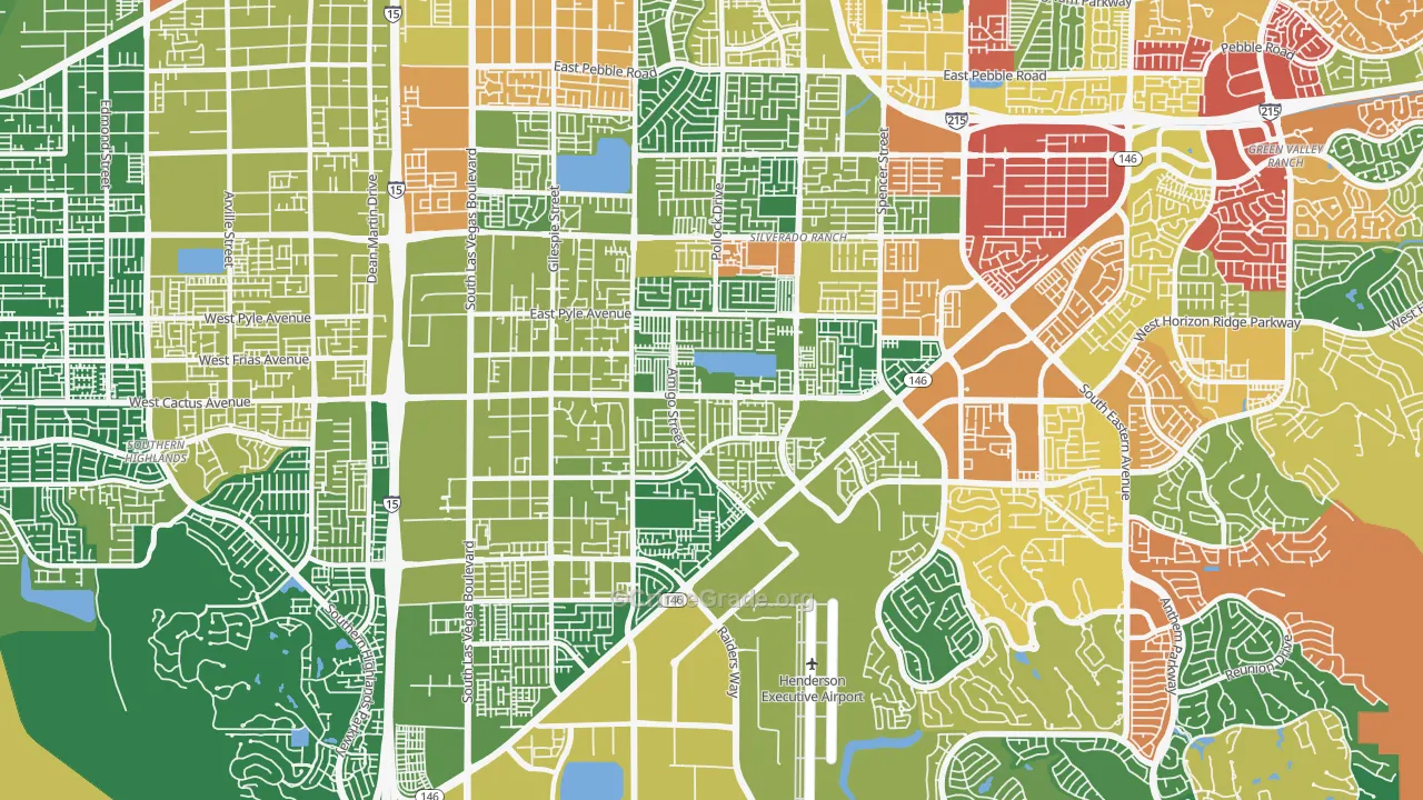 89183, NV Map of Theft Rates
