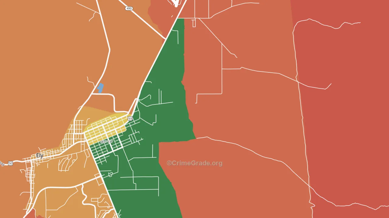 89315, NV Map of Theft Rates