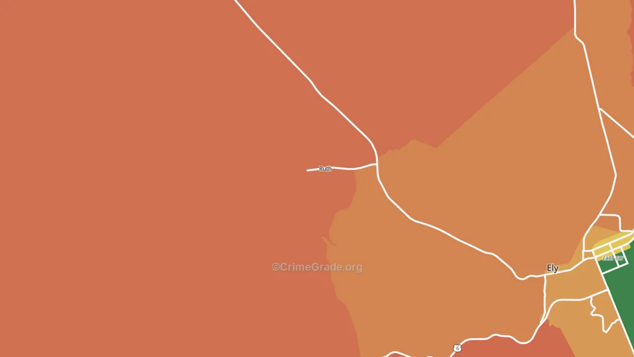 89319, NV Map of Theft Rates