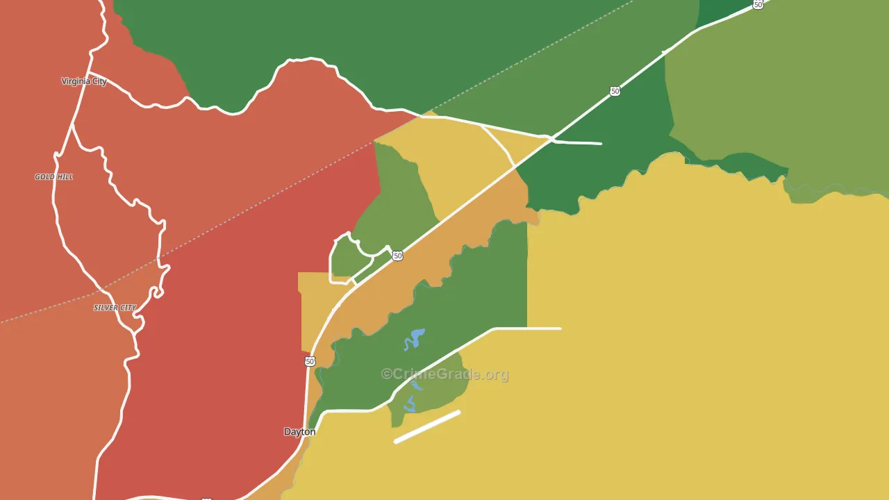 89403, NV Map of Theft Rates