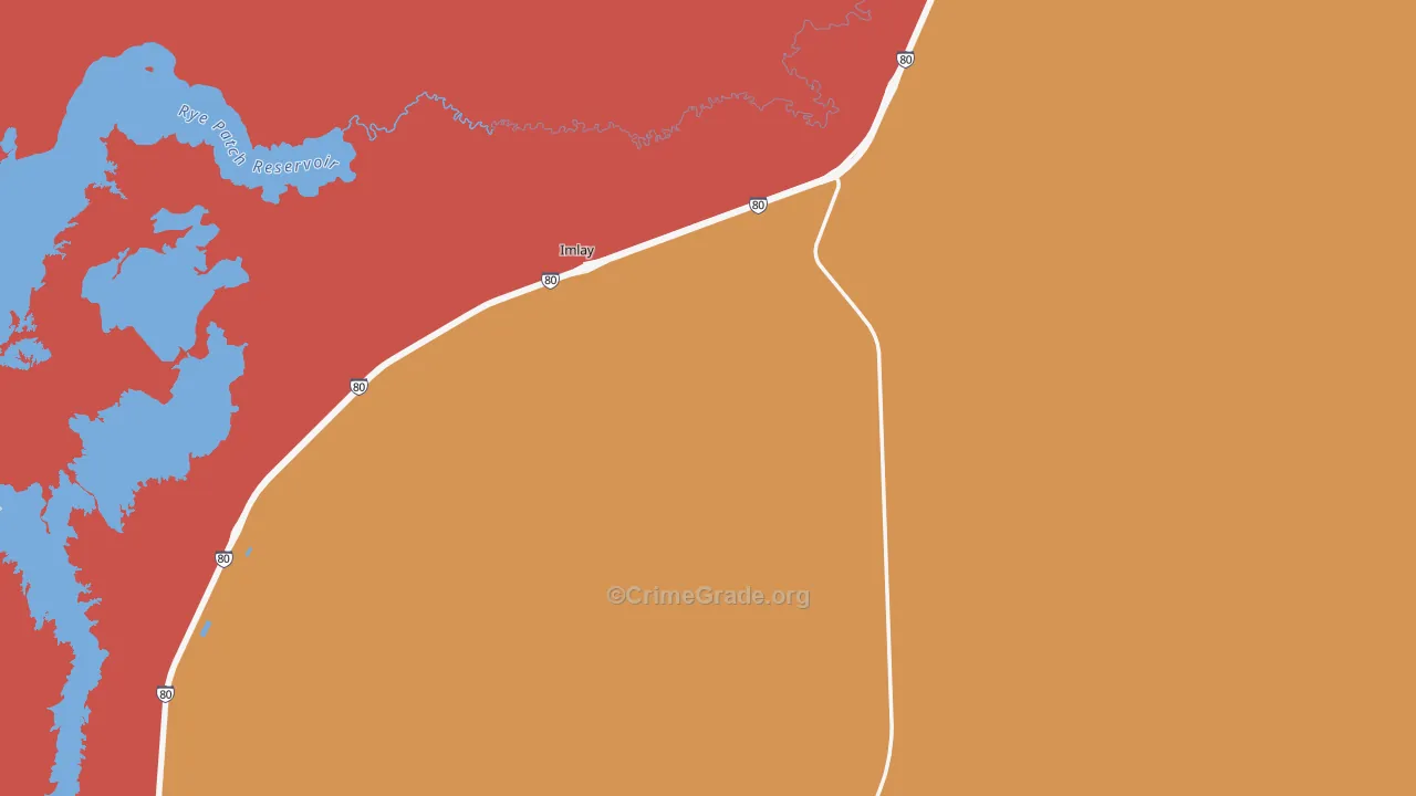 89418, NV Map of Theft Rates