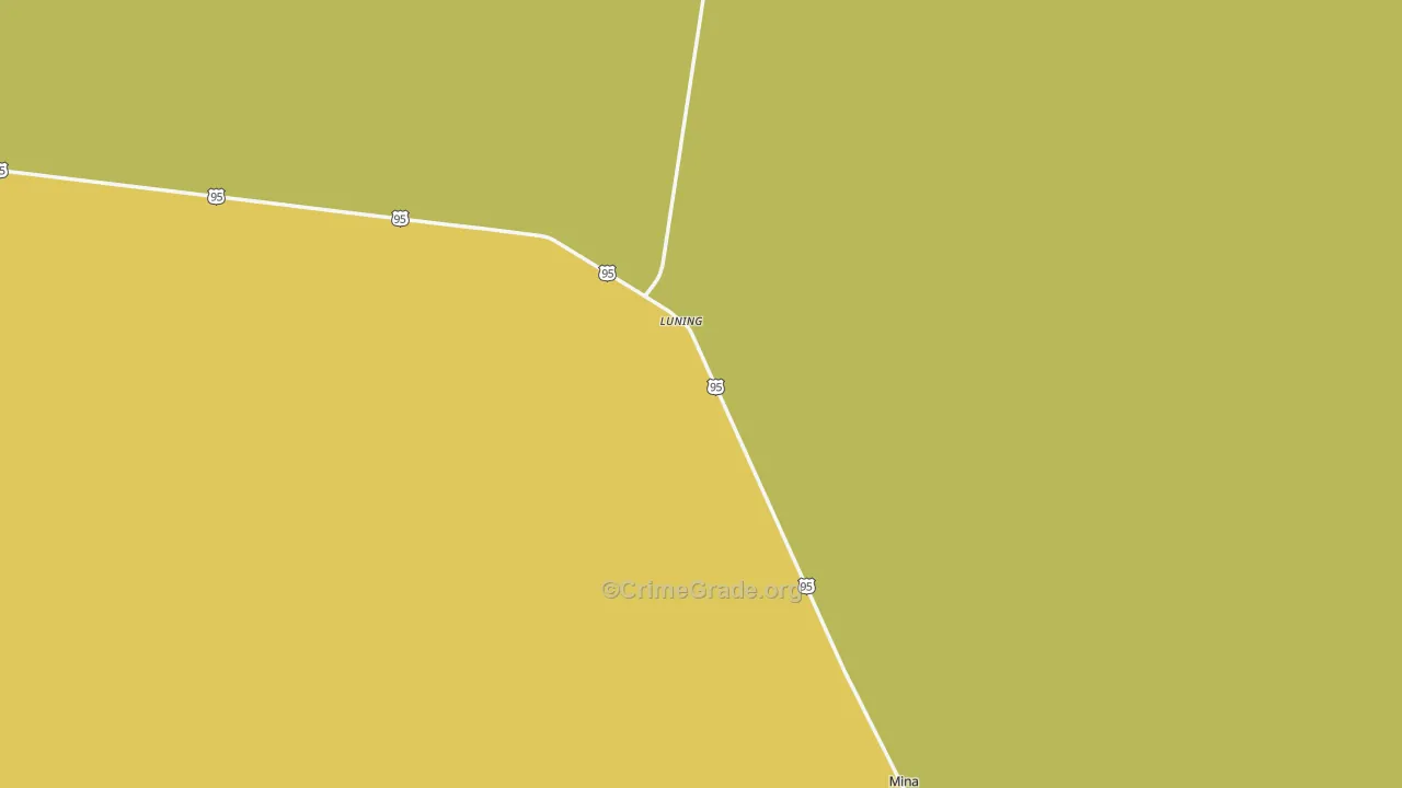 89420, NV Map of Theft Rates