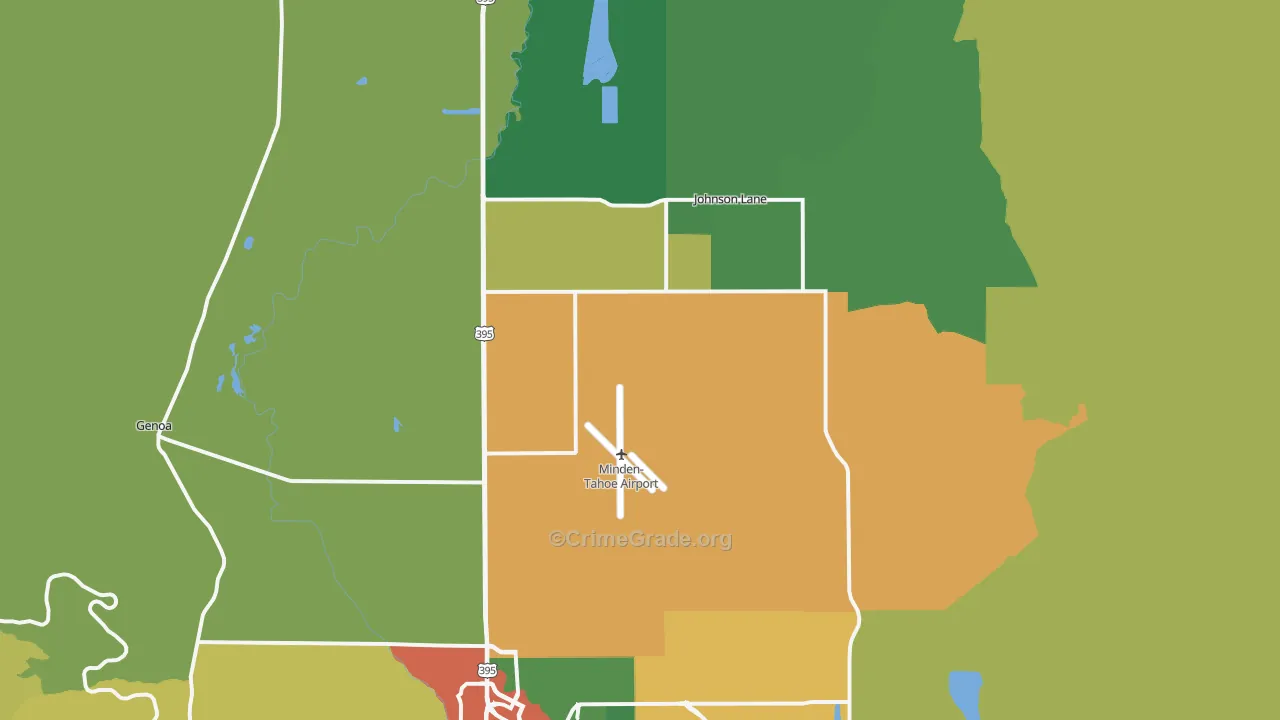 89423, NV Map of Theft Rates
