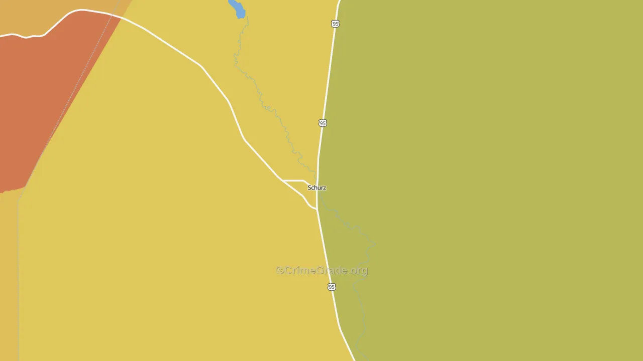 89427, NV Map of Theft Rates