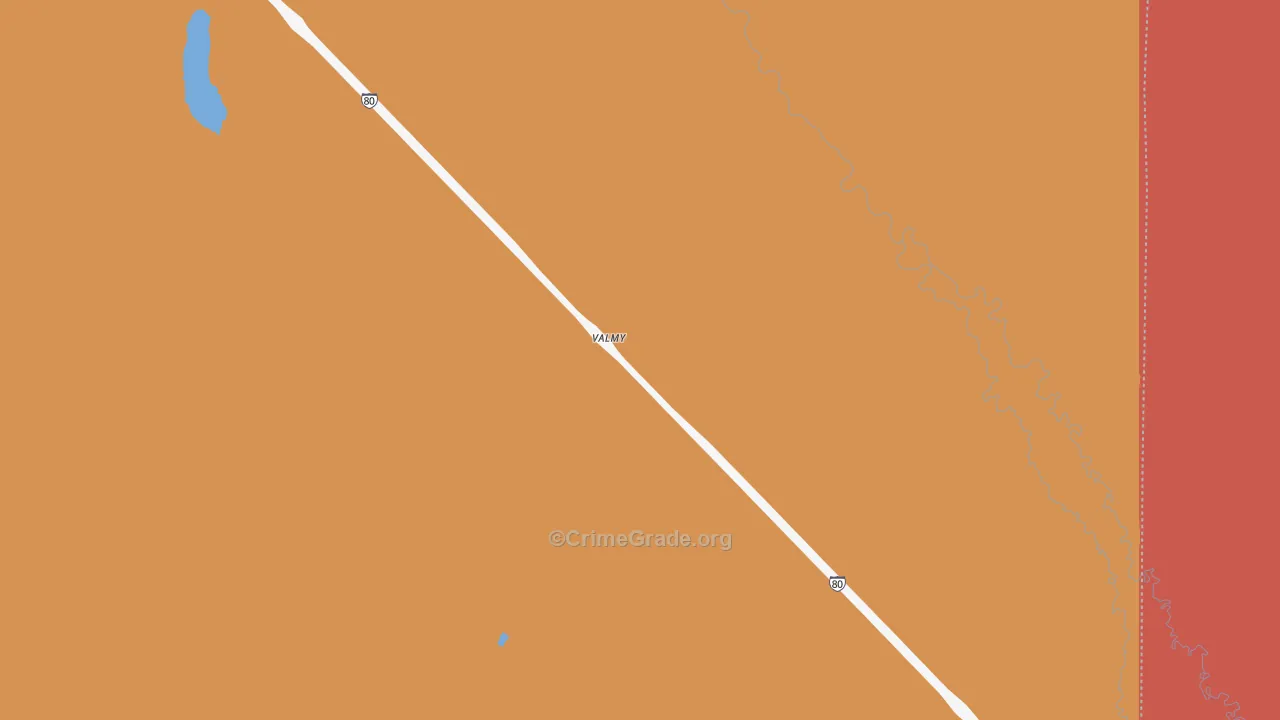 89438, NV Map of Theft Rates