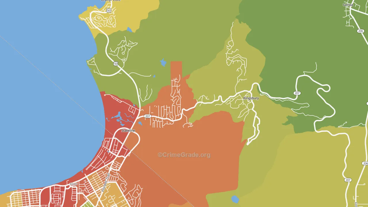 89449, NV Map of Theft Rates