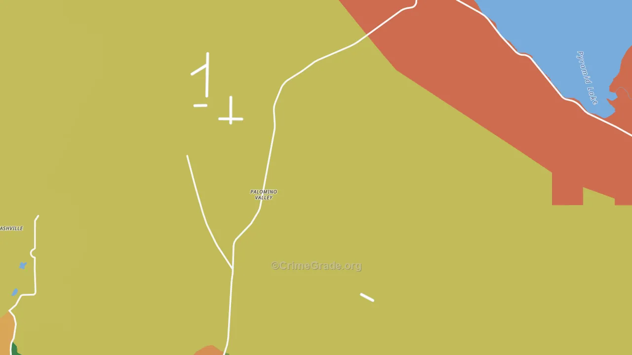 89510, NV Map of Theft Rates