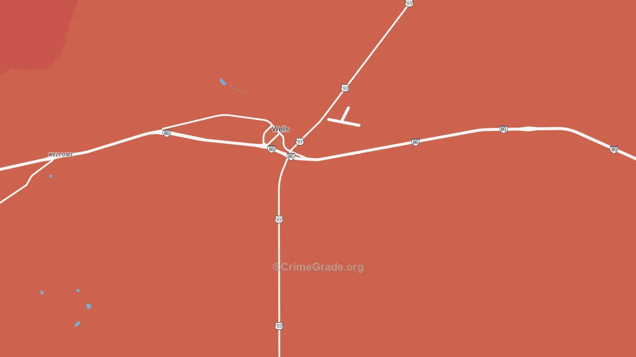 89835, NV Map of Theft Rates