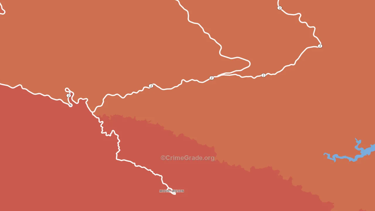 91023, CA Map of Theft Rates