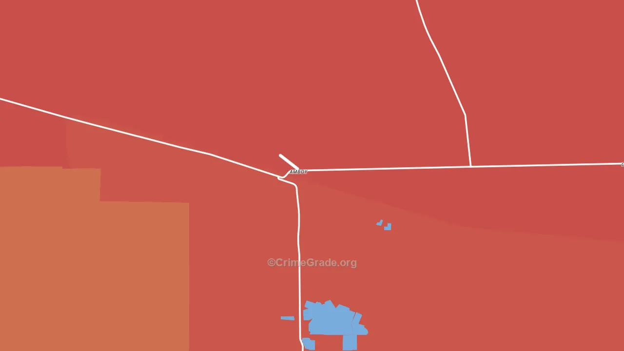 92304, CA Map of Theft Rates