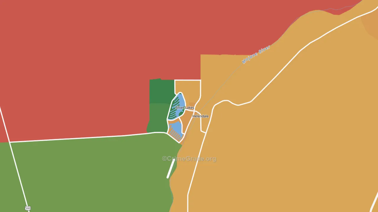 92342, CA Map of Theft Rates