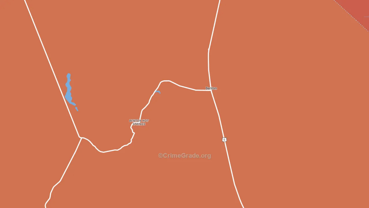 93512, CA Map of Theft Rates