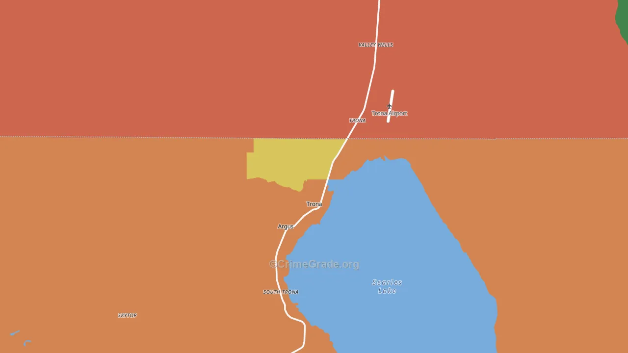 93562, CA Map of Theft Rates