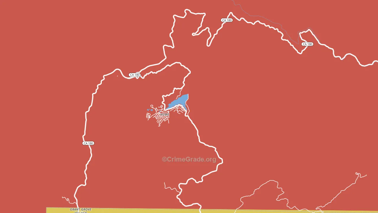 93628, CA Map of Theft Rates