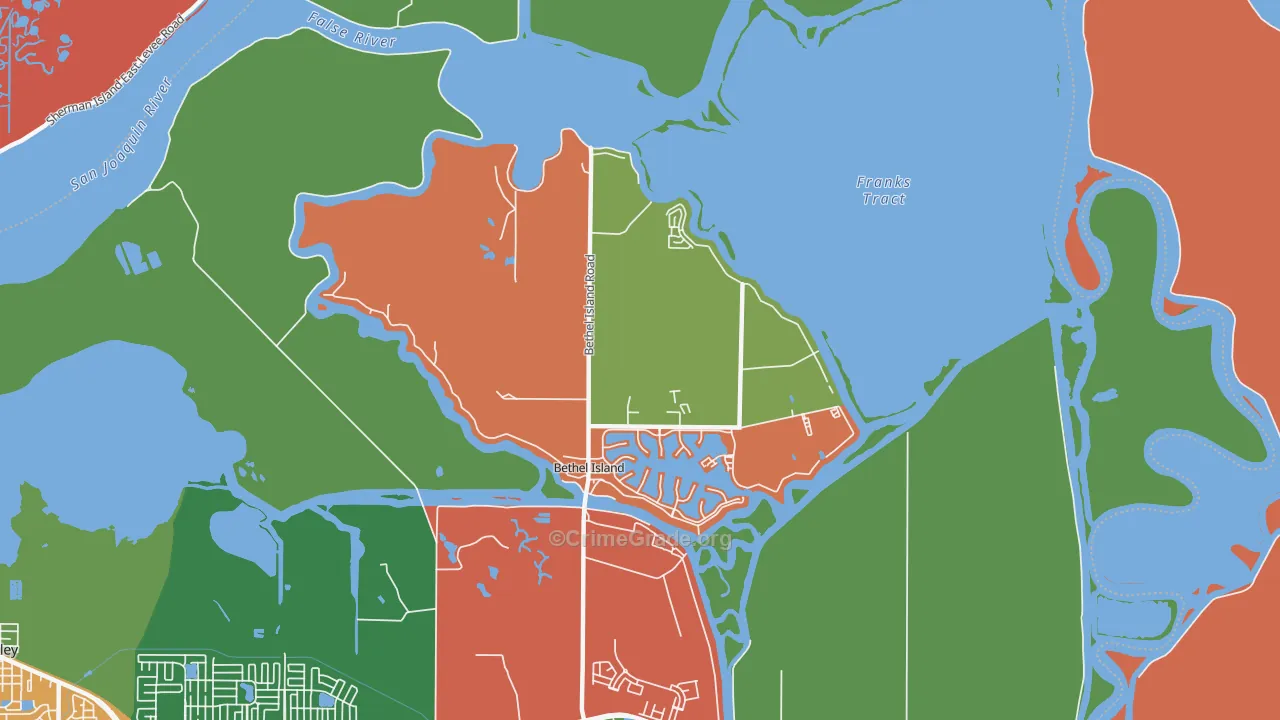 94511, CA Map of Theft Rates