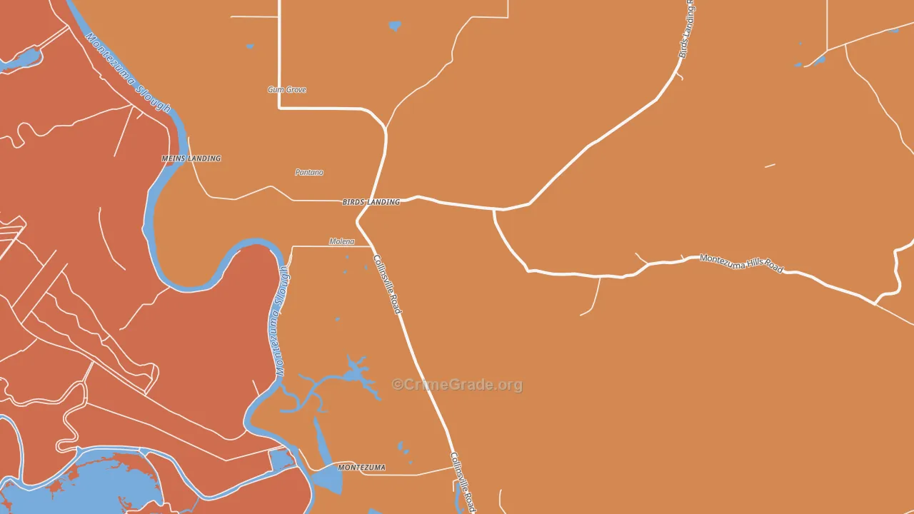 94512, CA Map of Theft Rates