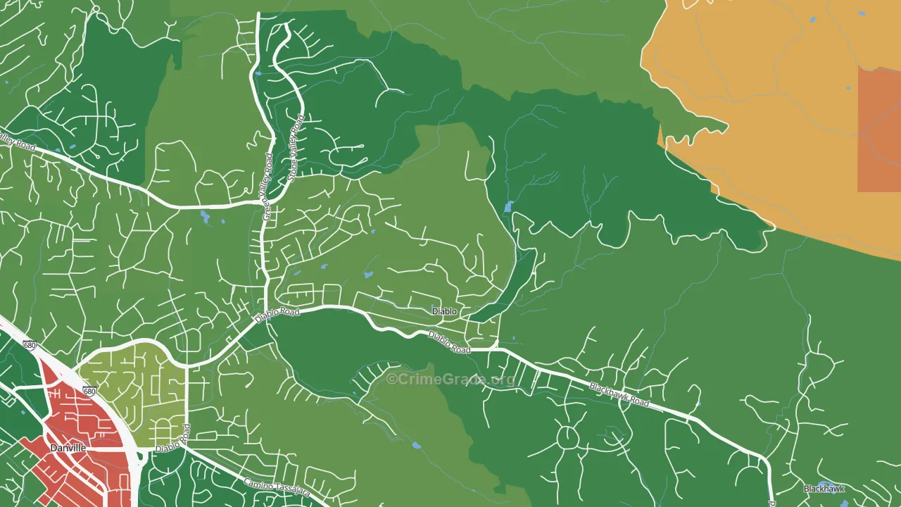 94528, CA Map of Theft Rates